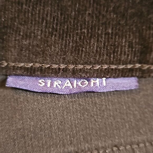 NYDJ Chocolate Micro Corduroy jeans size 8P - Picture 8 of 12